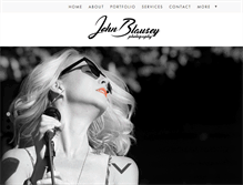 Tablet Screenshot of johnblauseyphotography.com